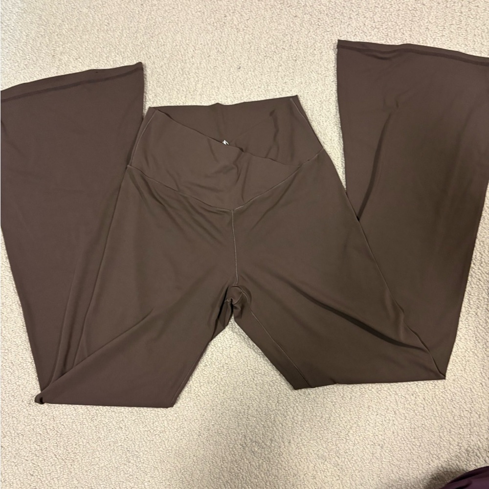 Chocolate Brown Flare Pants